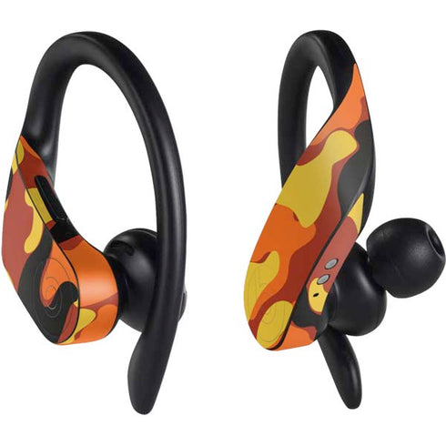 Orange Camo PowerBeats Pro Skin