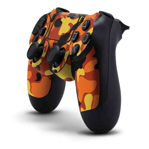 Orange Camo PS4 Pro/Slim Controller Skin