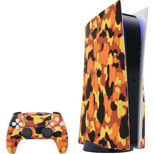 Orange Camo PS5 Bundle Skin