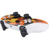 Orange Camo PS5 Controller Skin