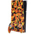 Orange Camo PS5 Slim Digital Edition Console Skin