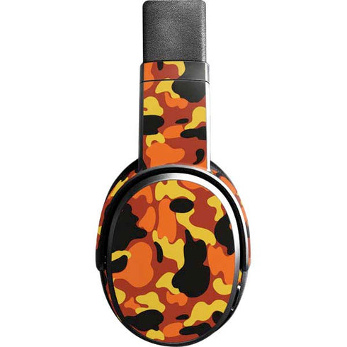 Orange Camo Skullcandy Crusher Wireless Skin
