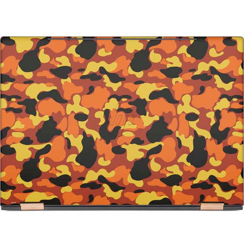 Orange Camo HP Spectre Skin