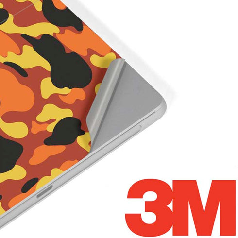 Orange Camo Surface Go Skin