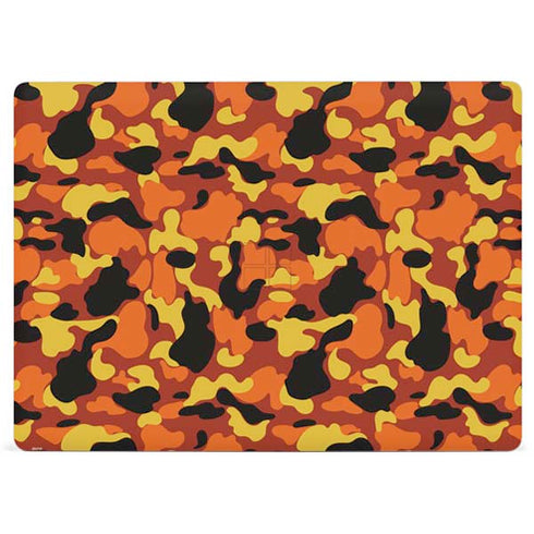 Orange Camo Surface Laptop 2 Skin
