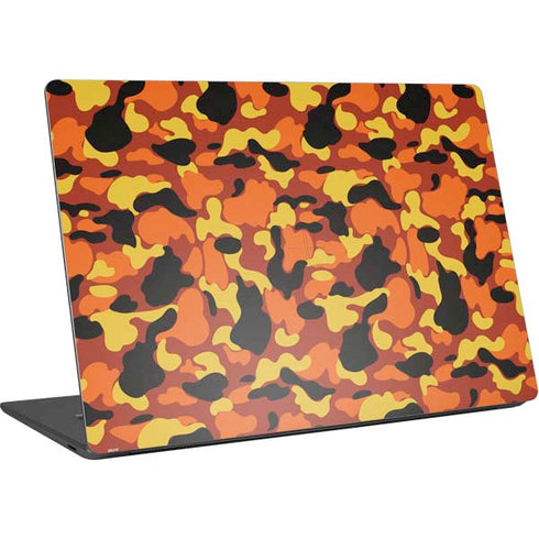 Orange Camo Surface Laptop 4 15in Skin