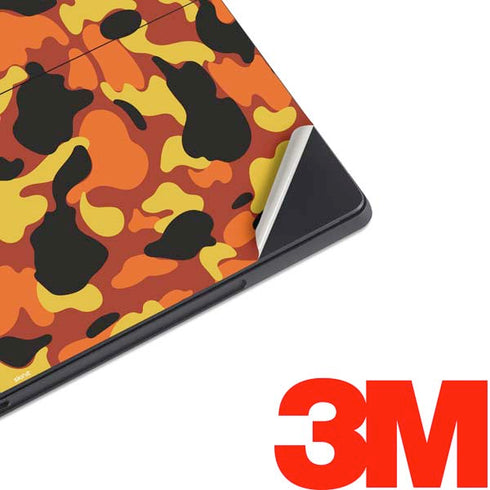 Orange Camo Surface Pro 6 Skin