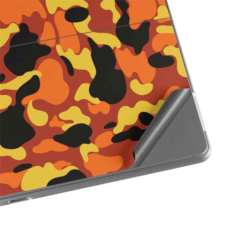 Orange Camo Surface Pro 8 Skin