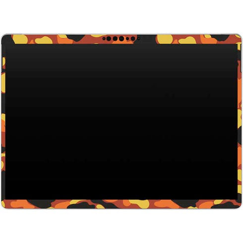 Orange Camo Surface Pro 9 Skin
