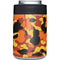 Orange Camo Yeti Colster Can Insulator Skin