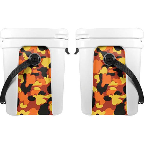 Orange Camo YETI Roadie 24 Hard Cooler Skin