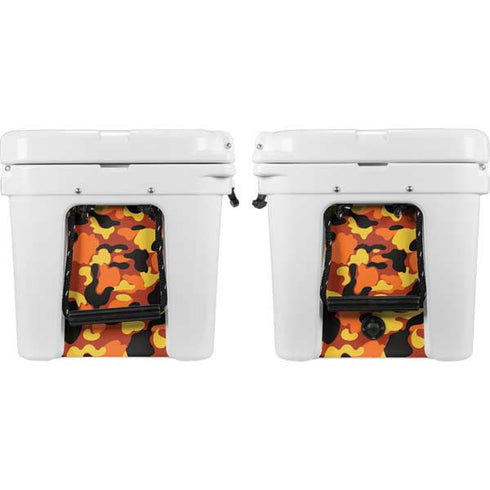 Orange Camo YETI Tundra 45 Hard Cooler Skin