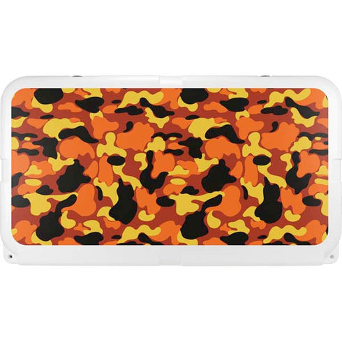 Orange Camo YETI Tundra 65 Hard Cooler Skin