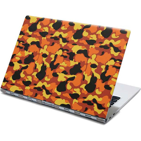 Orange Camo Yoga 910 2-in-1 14in Touch-Screen Skin