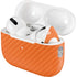 Orange Carbon Fiber Specialty Material AirPods Pro 2nd Gen Skin