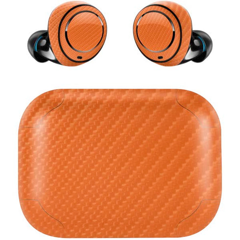Orange Carbon Fiber Specialty Material Amazon Echo Buds Skin