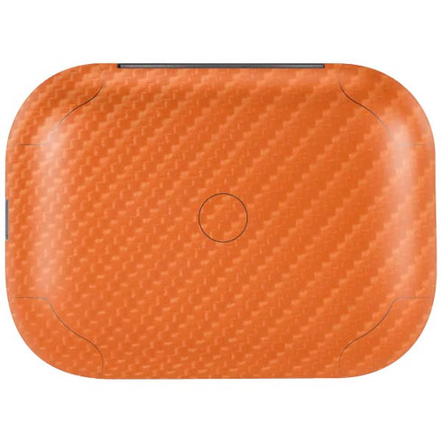 Orange Carbon Fiber Specialty Material Amazon Echo Buds Skin