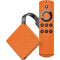 Orange Carbon Fiber Specialty Material Amazon Fire TV Skin