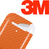 Orange Carbon Fiber Specialty Material Apple AirPods 2 Skin