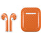 Orange Carbon Fiber Specialty Material Apple AirPods Skin