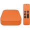 Orange Carbon Fiber Specialty Texture Material Apple TV Skin