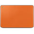 Orange Carbon Fiber Specialty Texture Material HP Chromebook Skin
