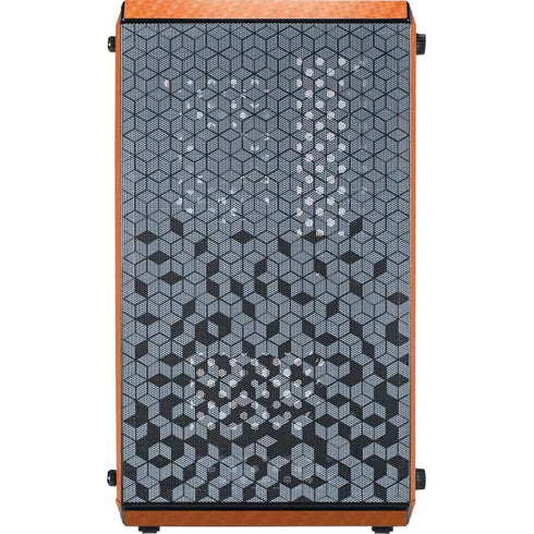 Orange Carbon Fiber Specialty Material Cooler Master MasterBox Q300L Mini Tower Skin