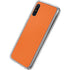 Orange Carbon Fiber Specialty Material Galaxy A10e Clear Case