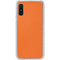 Orange Carbon Fiber Specialty Material Galaxy A10e Clear Case