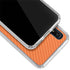 Orange Carbon Fiber Specialty Material Galaxy A10e Clear Case