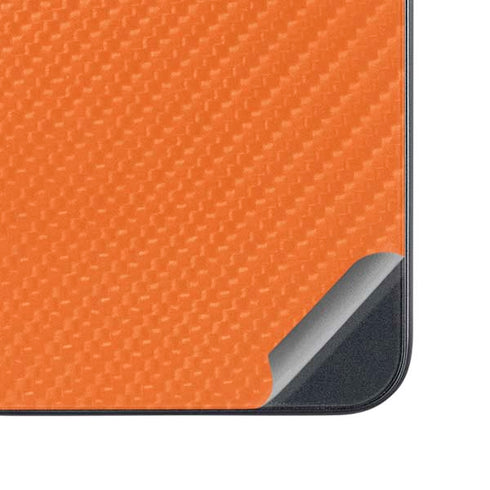 Orange Carbon Fiber Specialty Material Galaxy A54 5G Skin