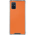 Orange Carbon Fiber Specialty Material Galaxy A71 5G Clear Case