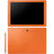 Orange Carbon Fiber Specialty Material Galaxy Book 12in Skin