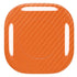 Orange Carbon Fiber Specialty Material Galaxy Buds Pro Skin