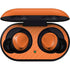 Orange Carbon Fiber Specialty Material Galaxy Buds Skin