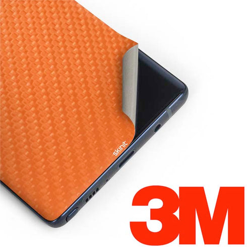 Orange Carbon Fiber Specialty Material Galaxy Note 9 Skin