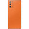 Orange Carbon Fiber Specialty Material Galaxy Note20 5G Skin