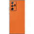 Orange Carbon Fiber Specialty Material Galaxy Note20 Ultra 5G Skin