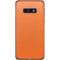 Orange Carbon Fiber Specialty Material Galaxy S10e Skin