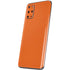 Orange Carbon Fiber Specialty Material Galaxy S20 Plus Skin