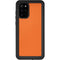 Orange Carbon Fiber Specialty Material Galaxy S20 Plus Waterproof Case