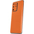 Orange Carbon Fiber Specialty Material Galaxy S20 Ultra 5G Skin
