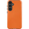 Orange Carbon Fiber Specialty Texture Material Galaxy S24 Impact Case