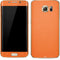 Orange Carbon Fiber Specialty Material Galaxy S7 Edge Skin