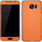 Orange Carbon Fiber Specialty Material Galaxy S7 Skin