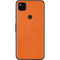 Orange Carbon Fiber Specialty Material Google Pixel 4a Skin