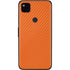 Orange Carbon Fiber Specialty Material Google Pixel 4a Skin
