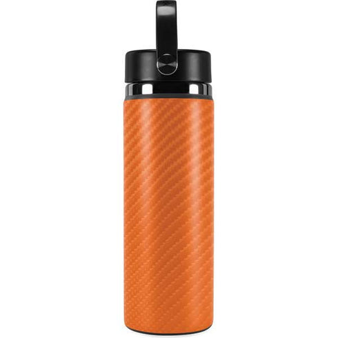 Orange Carbon Fiber Specialty Material Hydro Flask 20oz Wide Mouth Skin