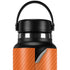 Orange Carbon Fiber Specialty Texture Material Hydro Flask 32oz Wide Mouth Skin