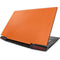 Orange Carbon Fiber Specialty Texture Material Lenovo IdeaPad Skin